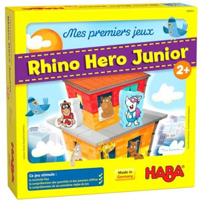 HABA Mes premiers jeux  Rhino H&eacute;ro Junior 