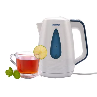 MESKO  ms1261&nbsp;Chauffe Eau, 2200&nbsp;W, 1.7&nbsp;liters, en Plastique, Blanc