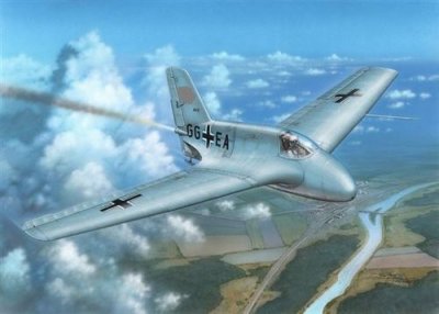 SPECIAL HOBBY Messerschmitt Me 163a - 1:72e - 