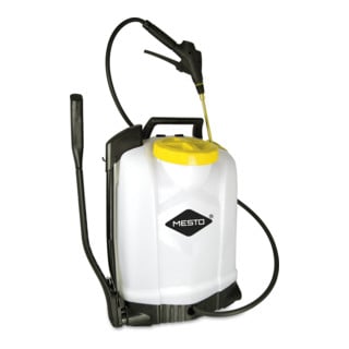 MESTO  3558 Pulv&eacute;risateur &agrave; dos avec Pompe RS 185 Multicolore(Jaune/noir/blanc) 28 x 12 x 12 cm 18 L