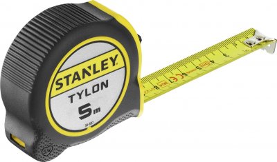 STANLEY Mesure &agrave; ruban bimati&egrave;re tylon  - 0-30-697 - 5 m x 19 mm