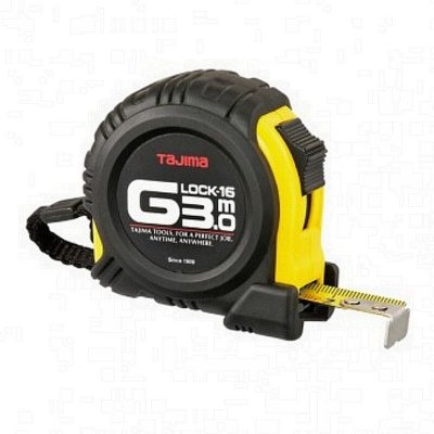 TAJIMA Mesure g-lock m&egrave;tre &agrave; ruban g-lock 3 m x 16 mm 1 pi&egrave;ce(s) - 