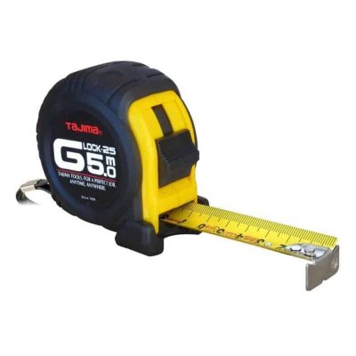 TAJIMA Mesure g-lock m&egrave;tre &agrave; ruban g-lock 5 m x 25 mm 1 pi&egrave;ce(s) - 