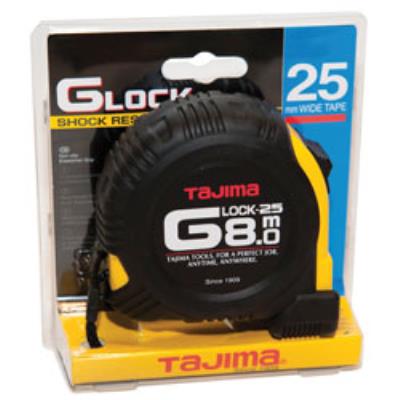TAJIMA Mesure g-lock m&egrave;tre &agrave; ruban g-lock 8 m x 25 mm 1 pi&egrave;ce(s) - 
