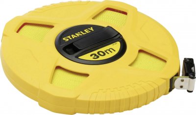 STANLEY Mesure longue 30mx12. 7mm ruban fibre de verre