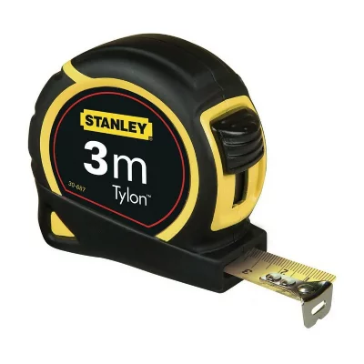 STANLEY Mesure  tape bi-mati&egrave;re 3m
