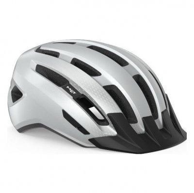 MET  Downtown (MIPS) Hel - White-Glossy} - M/L}, White-Glossy}