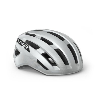 MET  - Miles - Casque v&eacute;lo White / Glossy - S/M