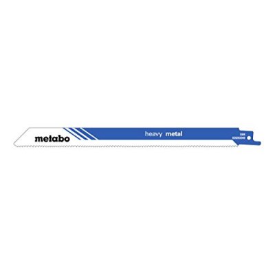 METABO  5 lames de scies sabres, m&eacute;tal, profes., 200 x 1,25 mm