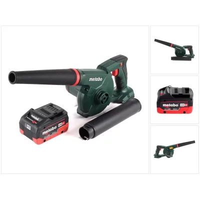 METABO  AG 18 Souffleur sans fil 18 V + 1x Batterie LiHD 8,0 Ah + sans chargeur 