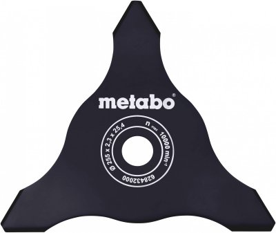 METABO  - Couteau &agrave; fourr&eacute;s 3 lames (628432000)