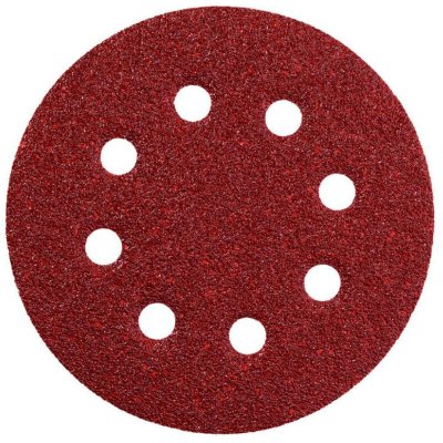 METABO  Jeu de 25 feuilles abrasives adh&eacute;sive, 125 mm sort, 631583000