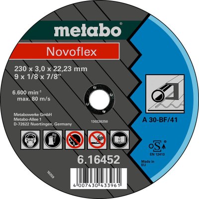 METABO  Novoflex Acier 115&nbsp;x 2,5&nbsp;x 22,2&nbsp;616442000
