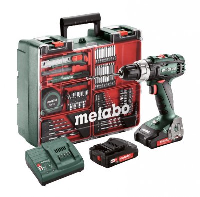 METABO  Perceuse visseuse 50Nm 18V 2Ah +74 acc BS18 LSet - 602321870