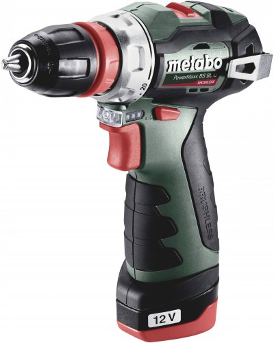 METABO  - port&eacute;e powermaxx bs bl q 2x batterie 2,0 oah Chargeur lc 40