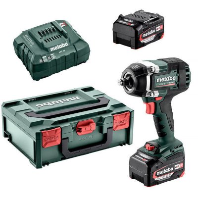 METABO  Visseuse &agrave; choc SSW 18 LTX 800 BL, 18V/2x5.2Ah - 602403650
