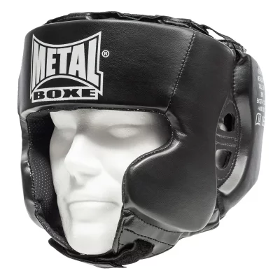 METAL BOXE  MB117 Casque Mixte Adulte, Noir, SR