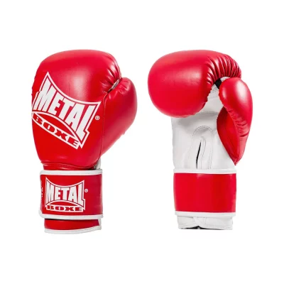 METAL BOXE  MB200 Gants de boxe Rouge 8 oz