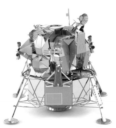 METAL EARTH  Aviation: APOLLO LUNAR MODULE- - Maquette en m&eacute;tal