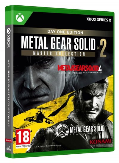 Metal Gear Solid Master Collection Vol.2 D1 XBOX SERIES X
