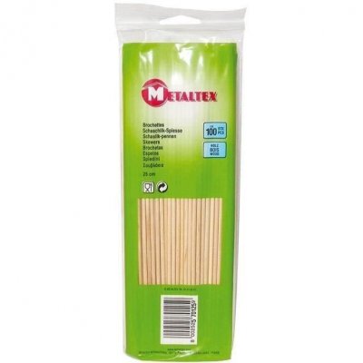 METALTEX  Brochettes (bois, bois).