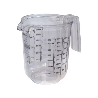 METALTEX  Gobelet gradu&eacute; 1 litre transparent