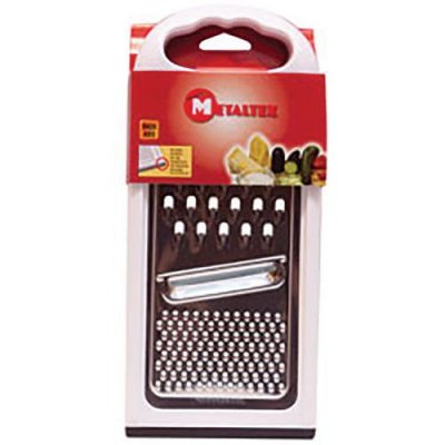METALTEX  universalhobel inox mit gummilippe griff/rahmen abs