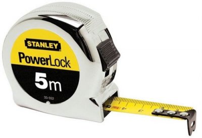 STANLEY M&egrave;tre Micro Powerlock 5m x 19mm  - 1-33-552