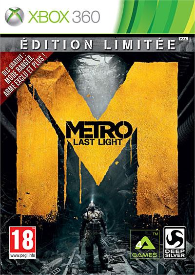 Metro Last Night Edition Limitee Xbox 360