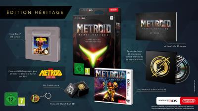 Metroid Samus Returns Edition H&eacute;ritage Nintendo 3DS