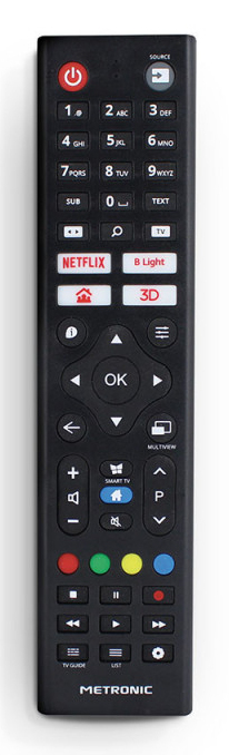 METRONIC  495352 - T&eacute;l&eacute;commande de remplacement Philips
