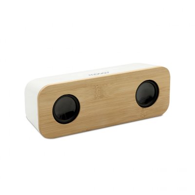 MOOOV METRONIC Enceinte Portable Bamboo BT sans Fil st&eacute;r&eacute;o 10 W