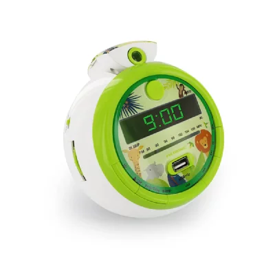 METRONIC  Radio-r&eacute;veil Jungle FM USB projection double alarme 477030