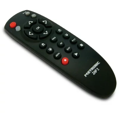 METRONIC  TCDE ZAP2 TV/TNT T&eacute;l&eacute;commande Universelle Noir