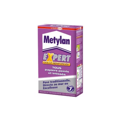 METYLAN  - Colle renforc&eacute;e papiers peints - 200 g