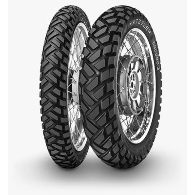 METZELER  3 Sahara (f) M/c 54s Dp Tt Enduro Tire Argent&eacute; 90 / 90 / R21