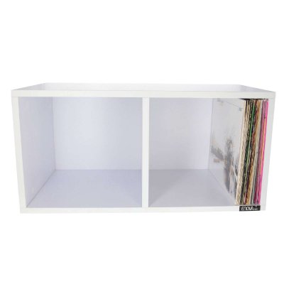 ENOVA HIFI Meuble  Vinyle Box 240wh pour 240 vinyles Blanc