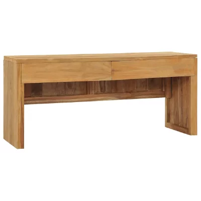 VIDAXL Meuble tv 100x35x45 cm Bois de teck massif  n/a
