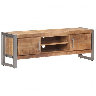 VIDAXL Meuble Tv 120x30x40 Cm Bois De Manguier Brut 