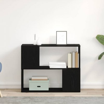 VIDAXL Meuble TV blanc  80x24x63 cm en bois d'ing&eacute;nierie