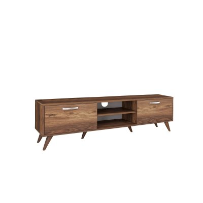 HABITAT ET JARDIN Meuble TV en bois ""Atik"" - 180 x 35 x 48 cm - Marron