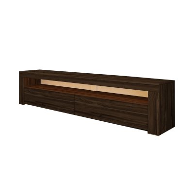 HABITAT ET JARDIN Meuble TV en bois ""Bati"" - 150 x 36 x 46 cm - Marron