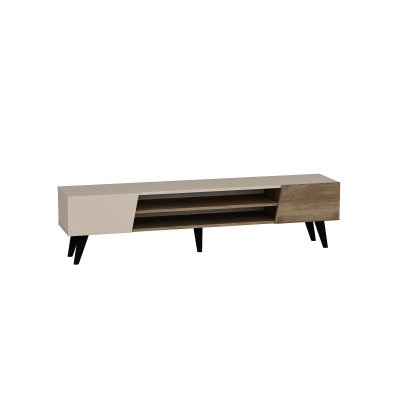 HABITAT ET JARDIN Meuble Tv En Bois ""clark"" - 180 X 37 X 45 Cm - Marron