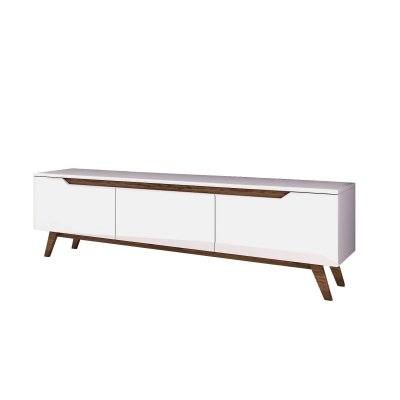 HABITAT ET JARDIN Meuble TV en bois Digi - 180 x 35 x 48 cm - Marron