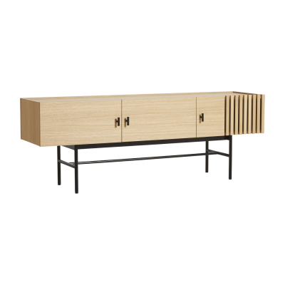 WOUD Meuble TV en ch&ecirc;ne design 150 cm Array - 