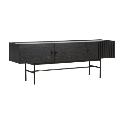 WOUD Meuble tv en ch&ecirc;ne teint&eacute; 150 cm Array - 