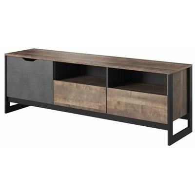 TENDENCIO Meuble tv Industriel Ardan De 160 Cm - Bois - Brun
