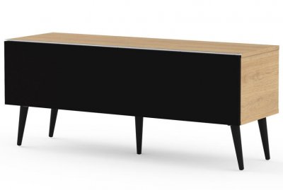 MELICONI Meuble TV  Umea 120 Beige et Noir