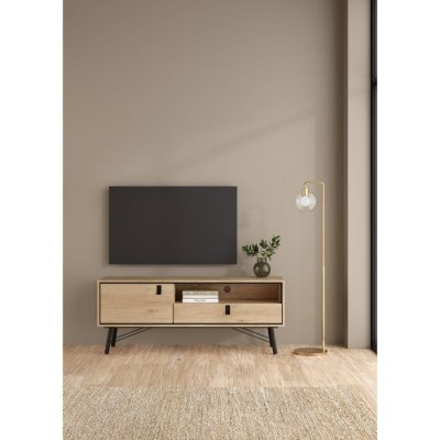 AUCUNE Meuble TV RY - Ch&ecirc;ne Jackson Hickory - 1503 x 401 x 596 cm