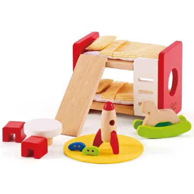 HAPE Meubles maison poup&eacute;e chambre enfant